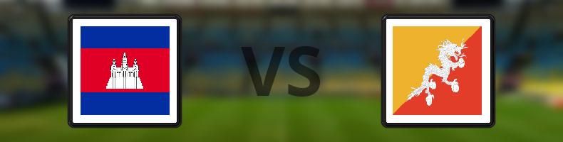 Kambodja - Bhutan odds, speltips, resultat i Träningslandskamper