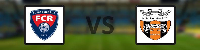 FC Rosengård - Kristianstads FF odds, speltips, resultat i Division 1