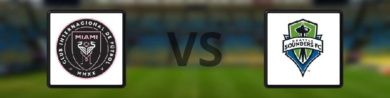 Inter Miami - Seattle Sounders odds, speltips, resultat i MLS