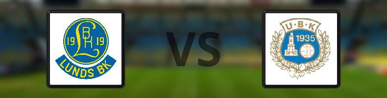 Lunds BK - Utsiktens BK odds, speltips, resultat i Division 1