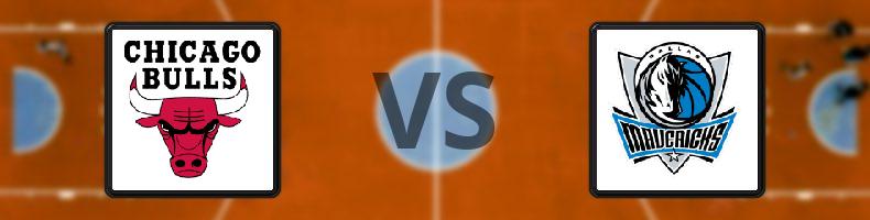 Chicago Bulls - Dallas Mavericks odds, speltips, resultat i NBA