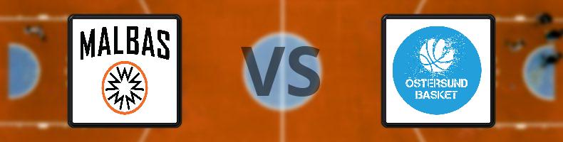 Malbas - KFUM Östersund Basket odds, speltips, resultat i Basketligan damer