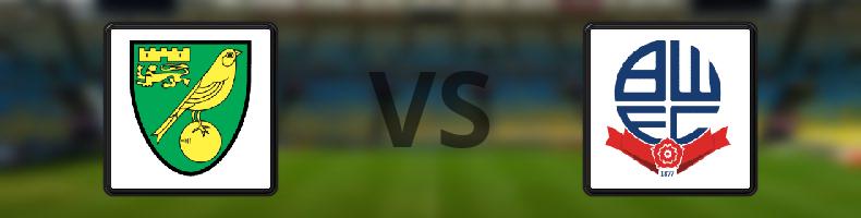 Norwich - Bolton odds, speltips, resultat i EFL Championship