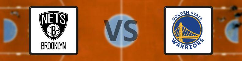 Brooklyn Nets - Golden State Warriors odds, speltips, resultat i NBA