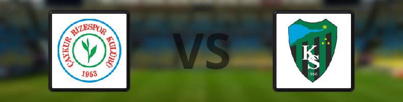 Çaykur Rizespor - Kocaelispor odds, speltips, resultat i Süper Lig