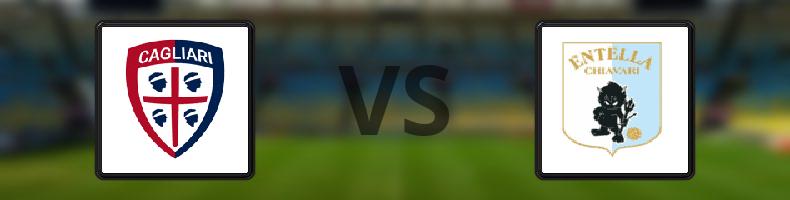 Cagliari - Virtus Entella odds, speltips, resultat i Coppa Italia