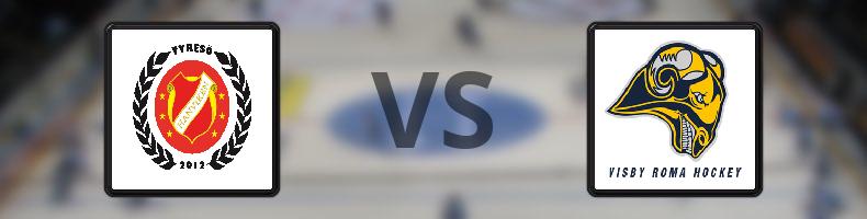 Hanvikens SK - Visby/Roma HK odds, speltips, resultat i HockeyEttan