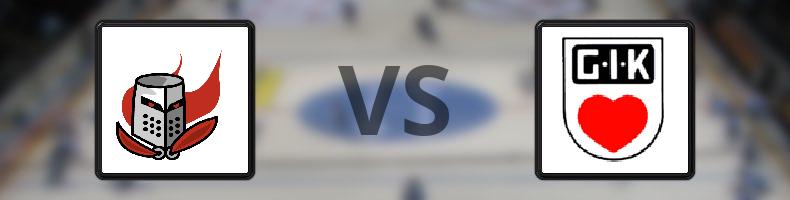 Nyköpings Hockeyklubb - Grästorps IK odds, speltips, resultat i HockeyEttan