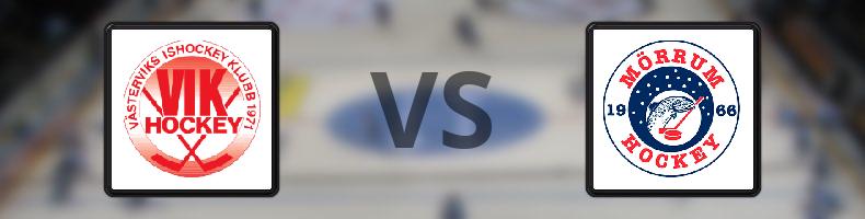 Västerviks IK - Mörrums GoIS IK odds, speltips, resultat i HockeyEttan