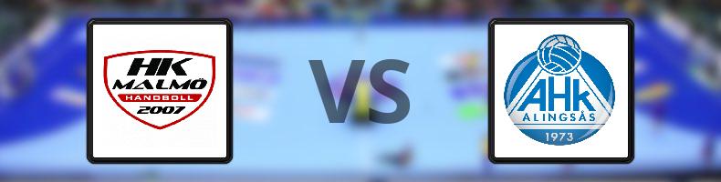 Malmö - Alingsås odds, speltips, resultat i Handbollsligan herrar