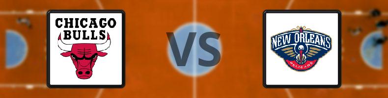 Chicago Bulls - New Orleans Pelicans odds, speltips, resultat i NBA
