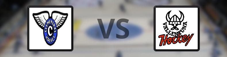 Clemensnäs HC - IF Vallentuna BK odds, speltips, resultat i HockeyEttan