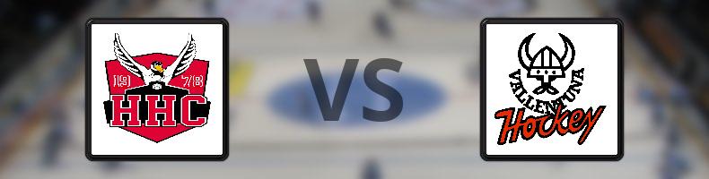 Hudiksvalls HC - IF Vallentuna BK odds, speltips, resultat i HockeyEttan