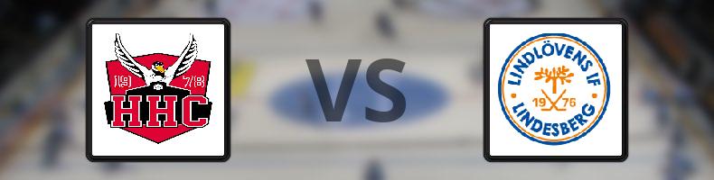 Hudiksvalls HC - Lindlövens IF odds, speltips, resultat i HockeyEttan
