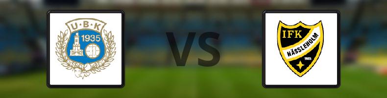 Utsiktens BK - Hässleholms IF odds, speltips, resultat i Division 1