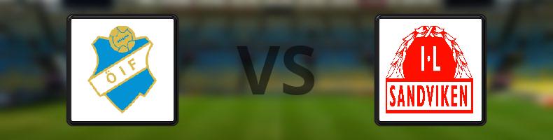Öster - Sandvikens IF odds, speltips, resultat i Superettan