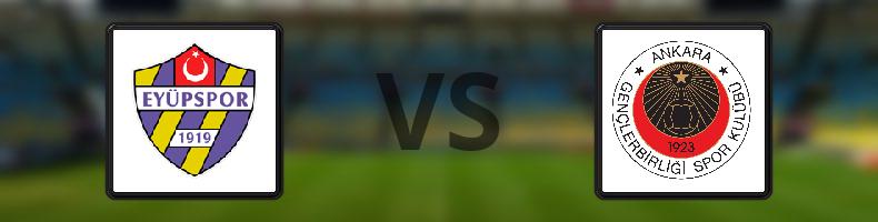 Eyüpspor - Gençlerbirligi odds, speltips, resultat i Süper Lig