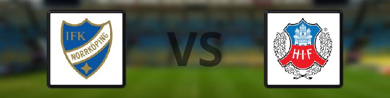 IFK Norrköping - Helsingborgs IF odds, speltips, resultat i Superettan