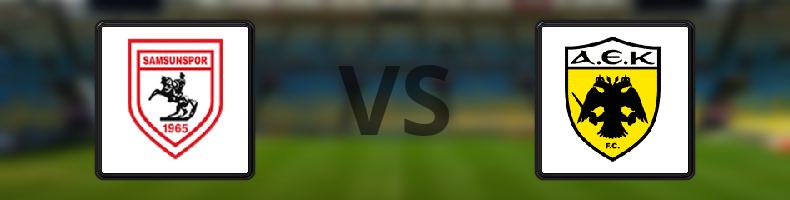 Samsunspor - AEK Aten odds, speltips, resultat i Conference League