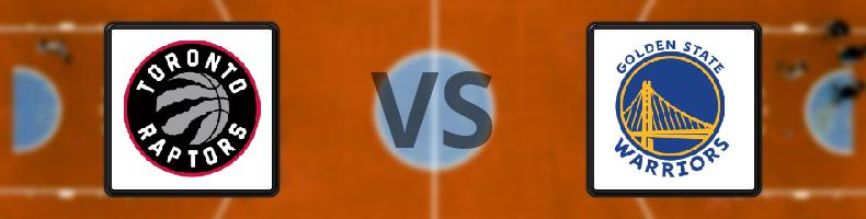 Toronto Raptors - Golden State Warriors odds, speltips, resultat i NBA