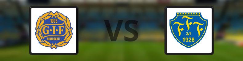 GIF Sundsvall - Falkenbergs FF odds, speltips, resultat i Superettan