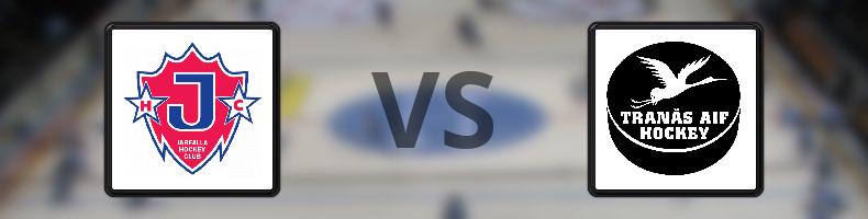 Järfälla HC - Tranås AIF IF odds, speltips, resultat i HockeyEttan