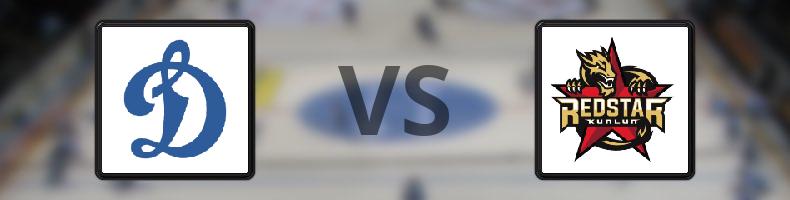 Dynamo Moskva - HC Red Star Kunlun odds, speltips, resultat i KHL