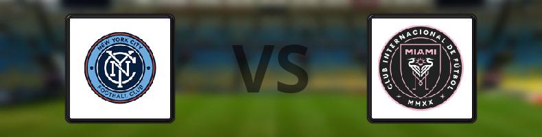 New York City FC - Inter Miami odds, speltips, resultat i MLS