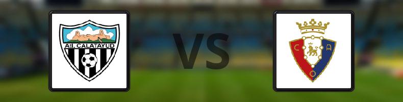 Atletico Calatayud - Osasuna odds, speltips, resultat i Copa del Rey