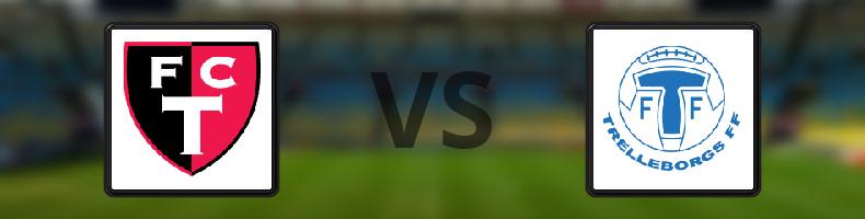 FC Trollhättan - Trelleborgs FF odds, speltips, resultat i Division 1