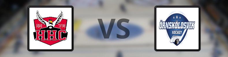 Hudiksvalls HC - Örnsköldsviks SK odds, speltips, resultat i HockeyEttan