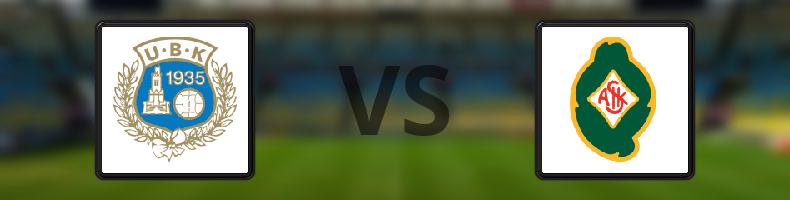 Utsiktens BK - Skövde AIK odds, speltips, resultat i Division 1