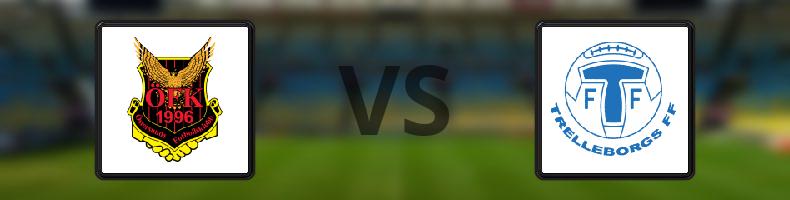 Östersunds FK - Trelleborgs FF odds, speltips, resultat i Svenska Cupen