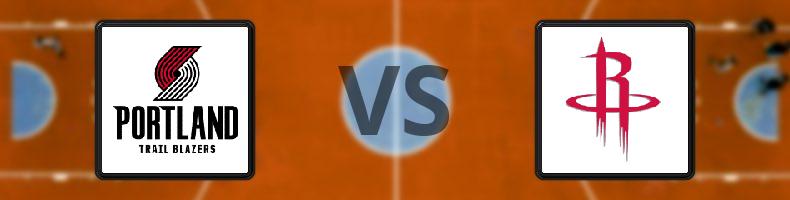 Portland Trail Blazers - Houston Rockets odds, speltips, resultat i NBA