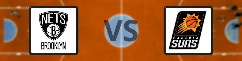 Brooklyn Nets - Phoenix Suns odds, speltips, resultat i NBA