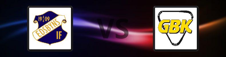Edsbyns IF - Gripen Trollhättan BK odds, speltips, resultat i Elitserien