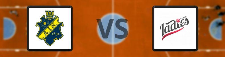 AIK Basket Dam - Visby odds, speltips, resultat i Basketligan damer