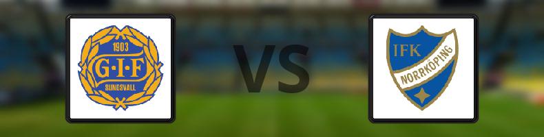 GIF Sundsvall - IFK Norrköping odds, speltips, resultat i Superettan