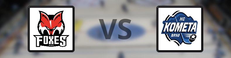 HC Bolzano - Kometa Brno odds, speltips, resultat i CHL