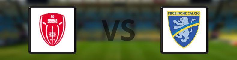Monza - Frosinone odds, speltips, resultat i Coppa Italia