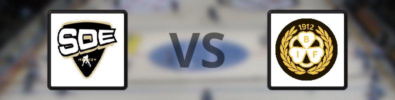 SDE HF - Brynäs IF odds, speltips, resultat i SDHL