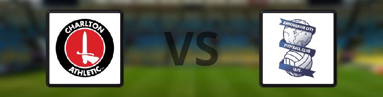 Charlton - Birmingham odds, speltips, resultat i EFL Championship