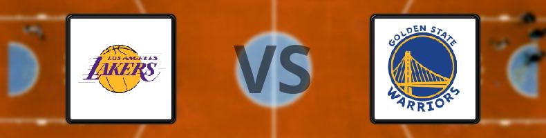 Los Angeles Lakers - Golden State Warriors odds, speltips, resultat i NBA