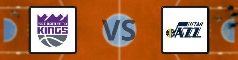Sacramento Kings - Utah Jazz odds, speltips, resultat i NBA