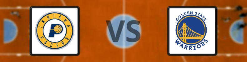 Indiana Pacers - Golden State Warriors odds, speltips, resultat i NBA