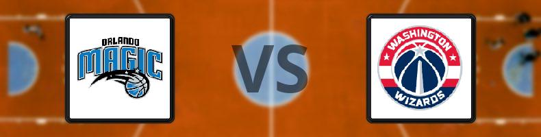 Orlando Magic - Washington Wizards odds, speltips, resultat i NBA
