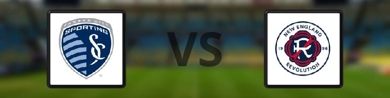 Sporting Kansas City - New England Revolution odds, speltips, resultat i MLS