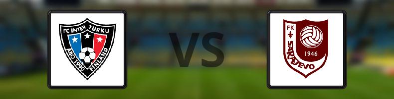 Inter Turku - Sarajevo odds, speltips, resultat i Conference League