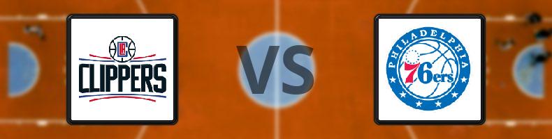 Los Angeles Clippers - Philadelphia 76ers odds, speltips, resultat i NBA