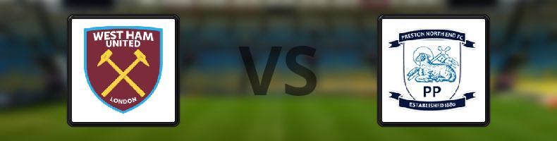 West Ham - Preston odds, speltips, resultat i EFL Championship